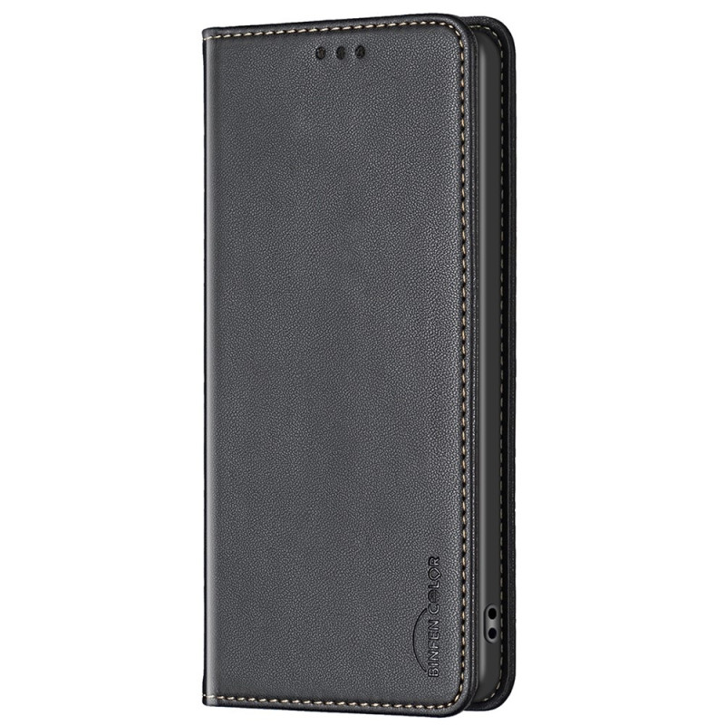 BINFEN COLOR Til Samsung Galaxy S24 FE Etui Kortholder Telefoncover - Sort