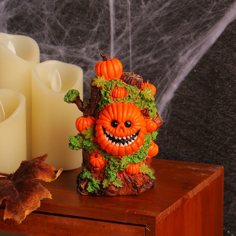 Halloween skummelt skrekkornament skummelt dekorasjonsfest - gresskartre