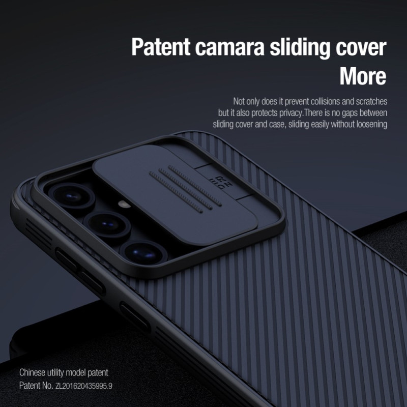 NILLKIN Camshield Pro Series Samsung Galaxy S24 FE Suojakotelo Liukuva Kameran Suojakansi