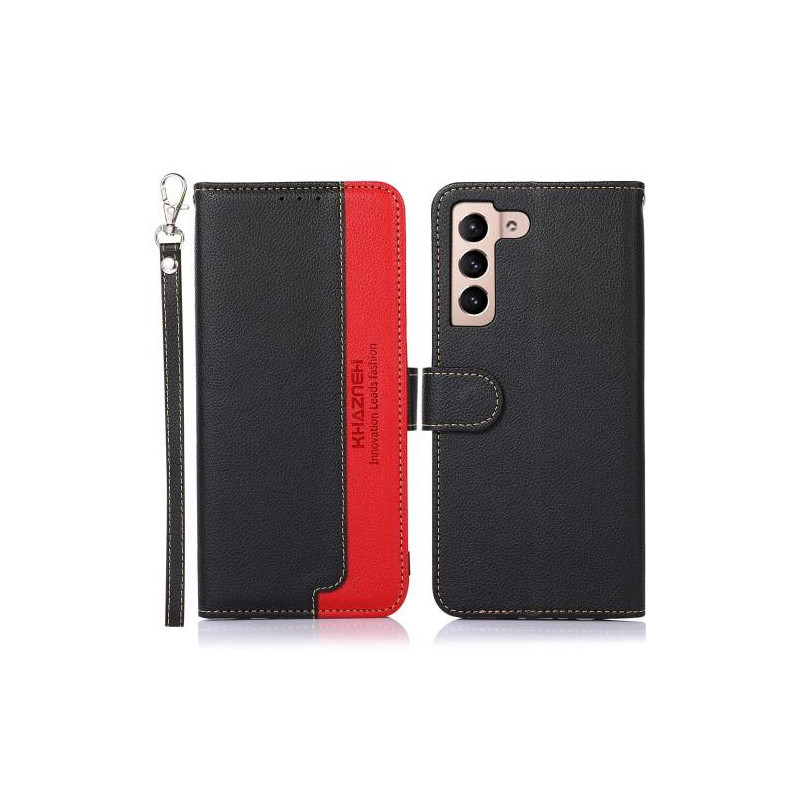 KHAZNEH Telefoncover til Samsung Galaxy S23 - Sort/Rød