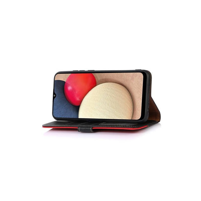 KHAZNEH Lommebok - deksel til Samsung Galaxy S23 - Svart/Rød