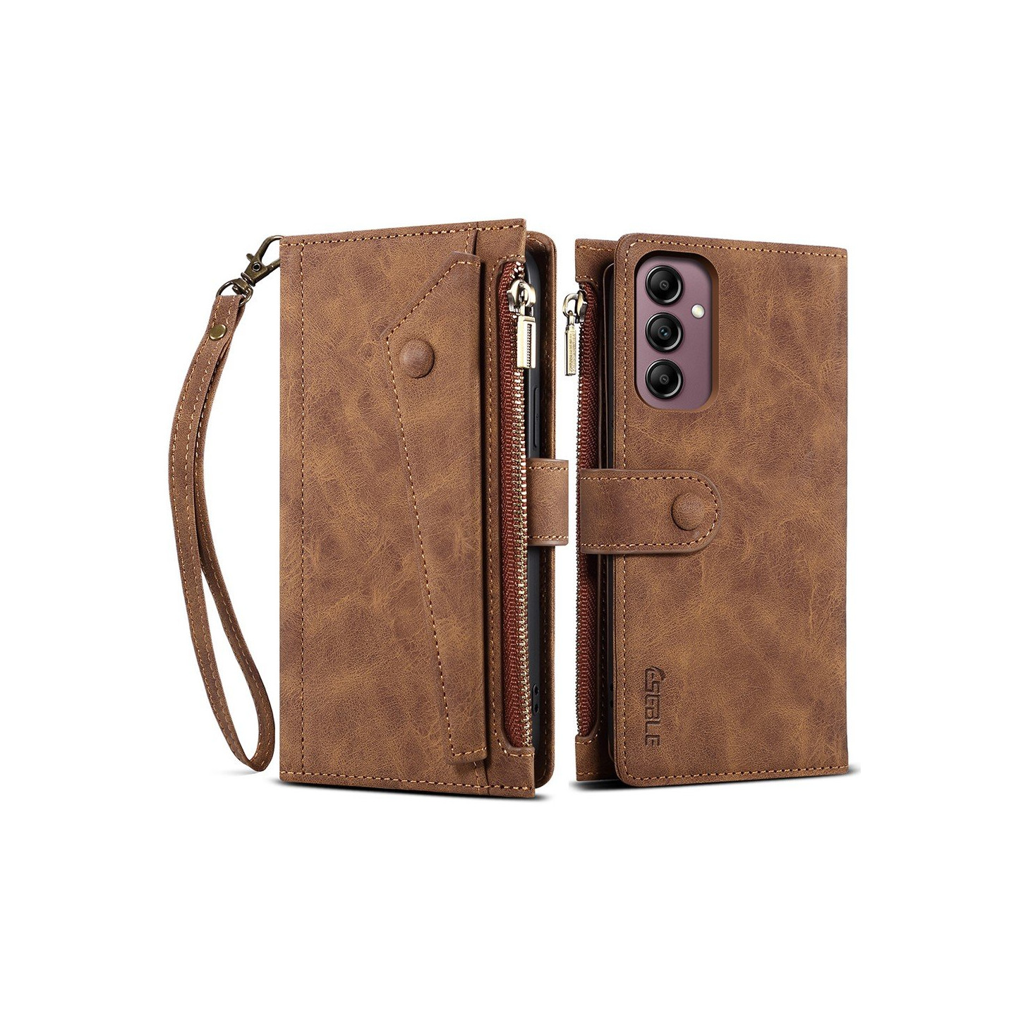 ESEBLE Star Series Til Samsung Galaxy S24 FE Etui med Lynlåslomme