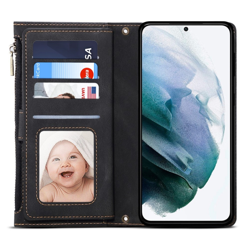 ESEBLE Star Series Til Samsung Galaxy S24 FE Etui med Lynlåslomme