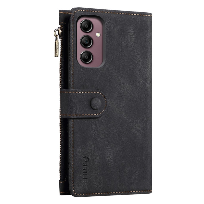 ESEBLE Star Series For Samsung Galaxy S24 FE Case Flip Phone Cover Zipper Pocket