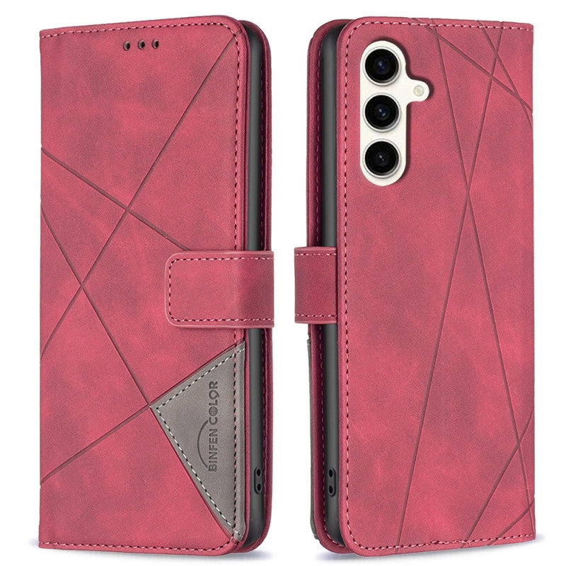 BINFEN COLOR For Samsung Galaxy S24 FE Case Shockproof Wallet Phone Cover