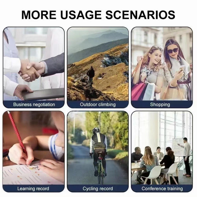 L8+ WiFi HD 1080P Mini - kamera tilbage Clip Bodycam stemme - og lydoptager