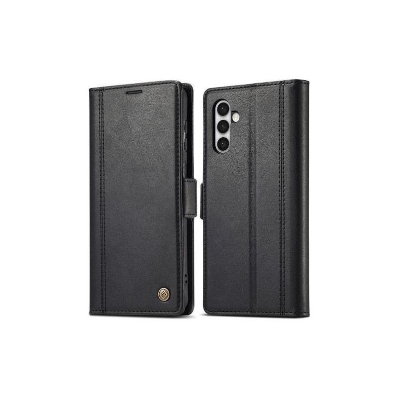 LC.IMEEKE Wallet Case for Samsung Galaxy S23 - Black