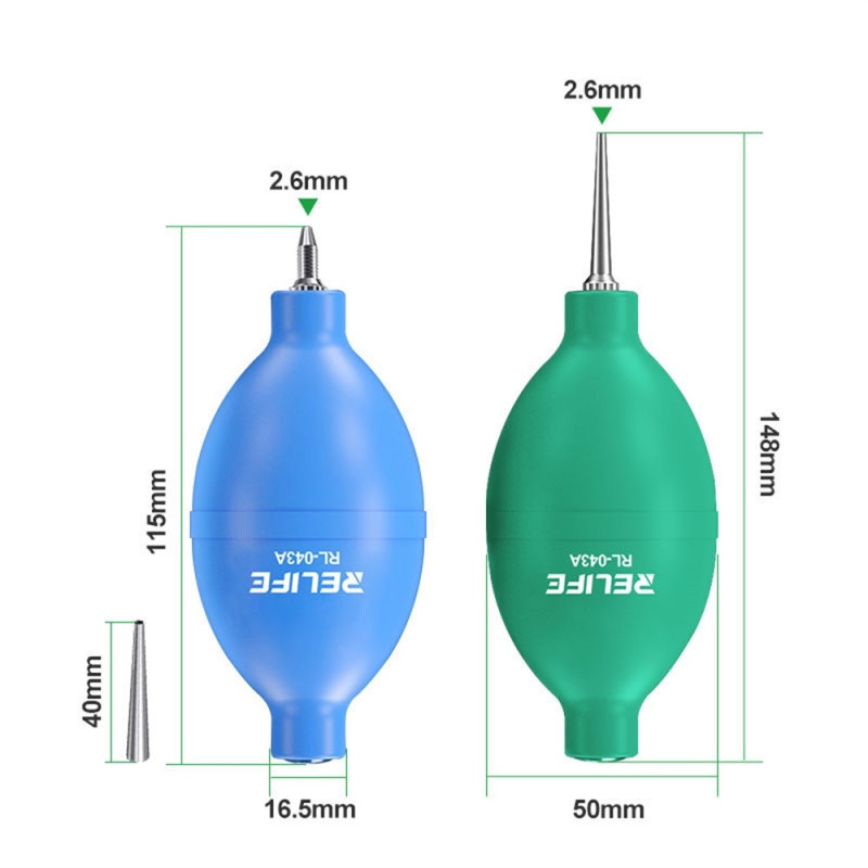 RELIFE støvrenser luftblæser 2 - i - 1 støvblæser til reparationsrengøring