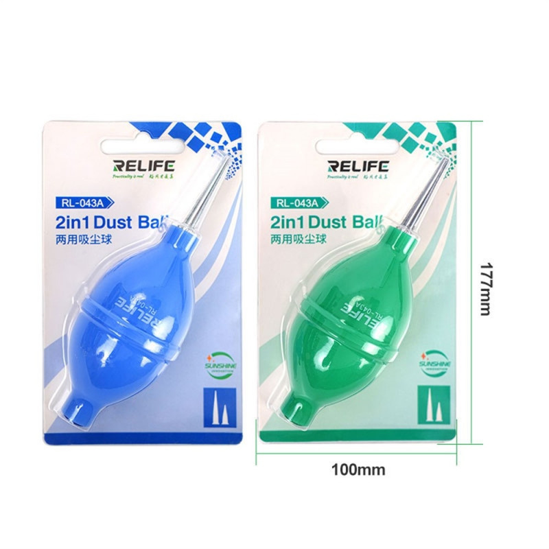 RELIFE Støvrenser Luftblåser 2 - i - 1 støvblåser for reparasjonsrengjøring