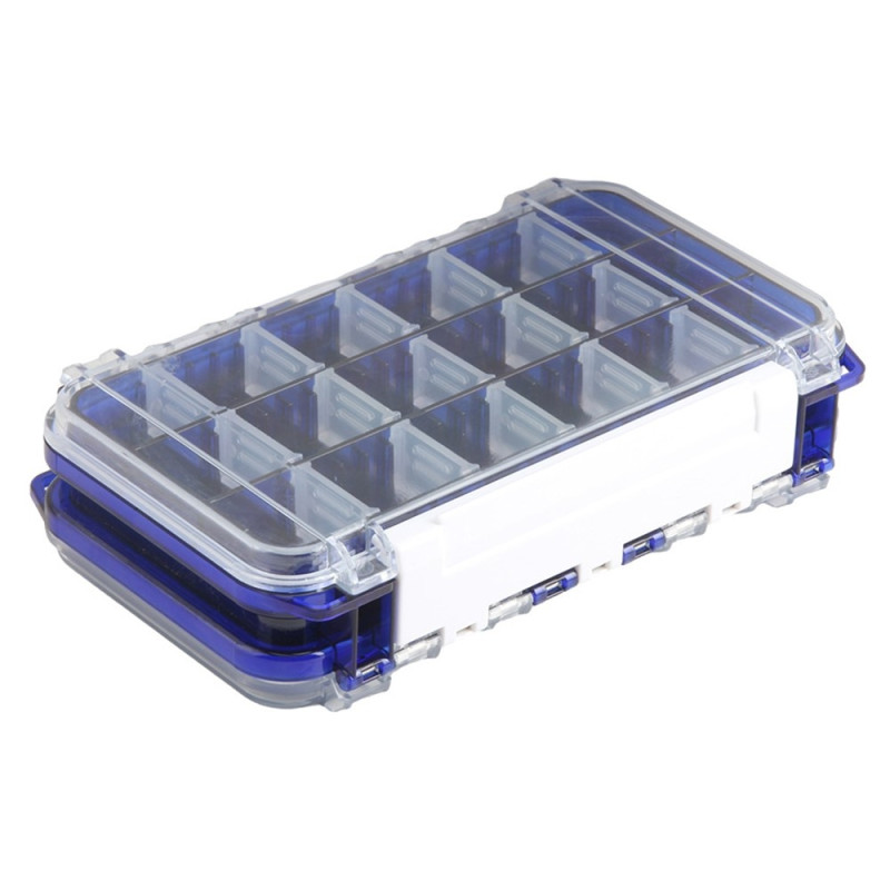 17.5x10.5x4cm storage box for fishing tackle fishing hook bait Double - sided