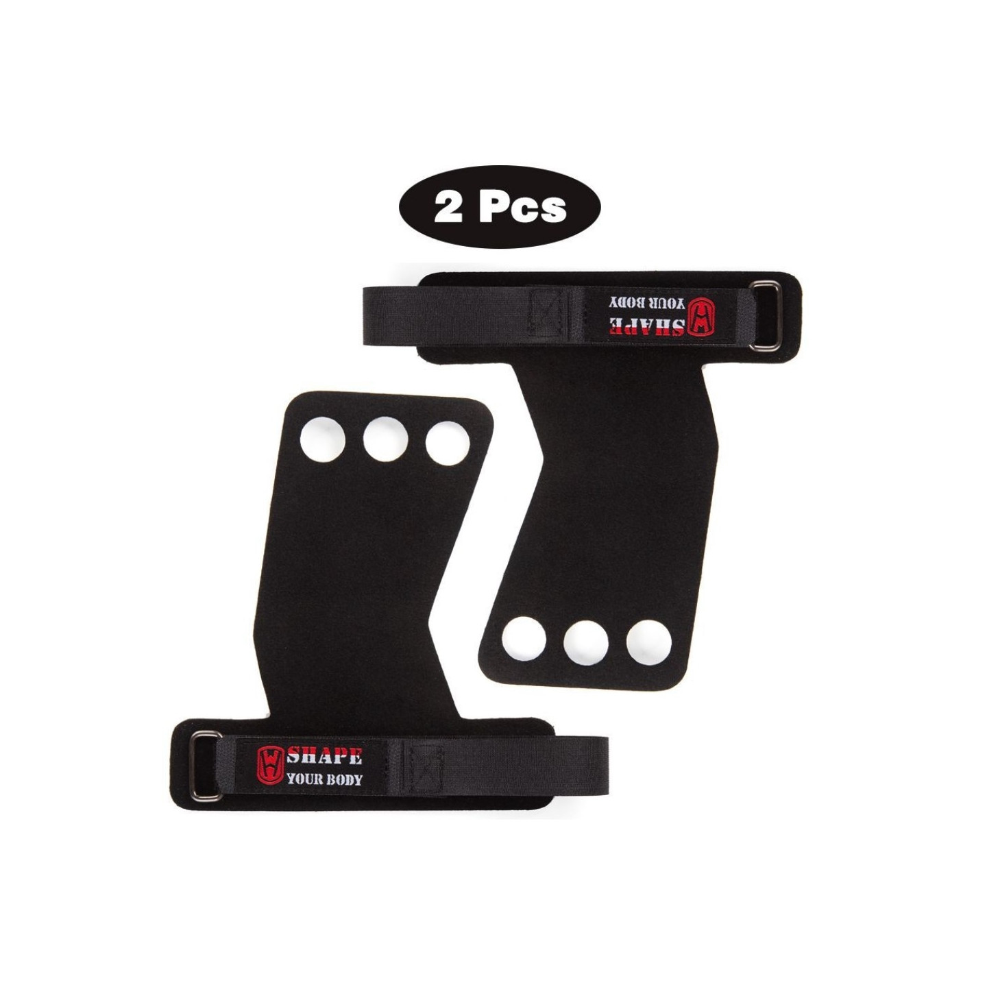 1 par Fitness Grip Pads Sports Vægtløftning Palm Guard Håndbeskytter