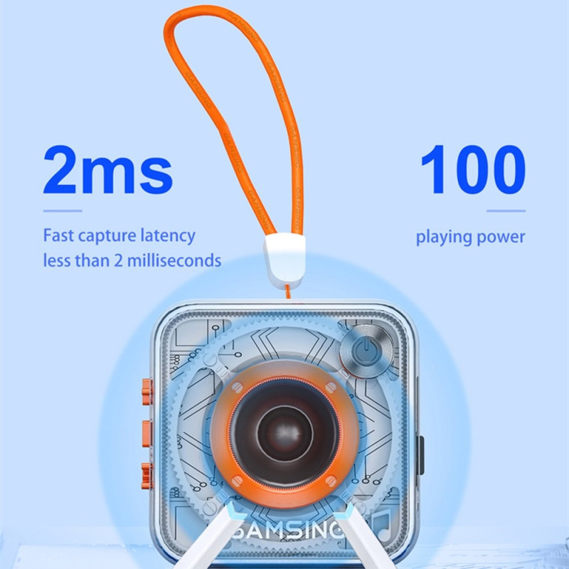 GAMSING Air - trommesæt med Bluetooth - højttalersticks Bærbart trommestik - legesæt