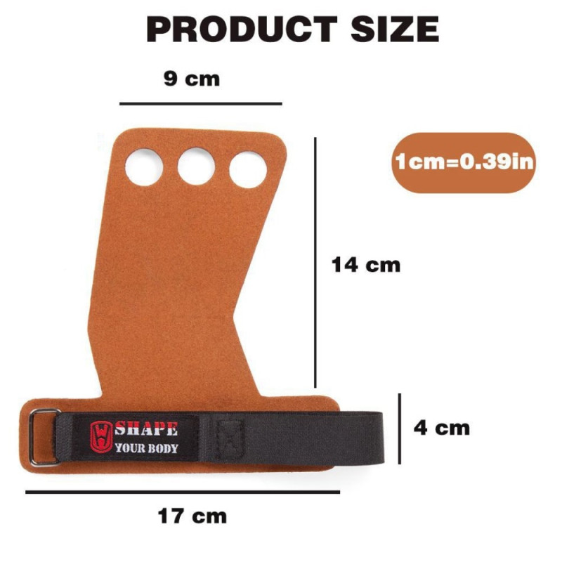 1 Pair Fitness Grip Pads Sports Weightlifting Palm Guard Hand Protector