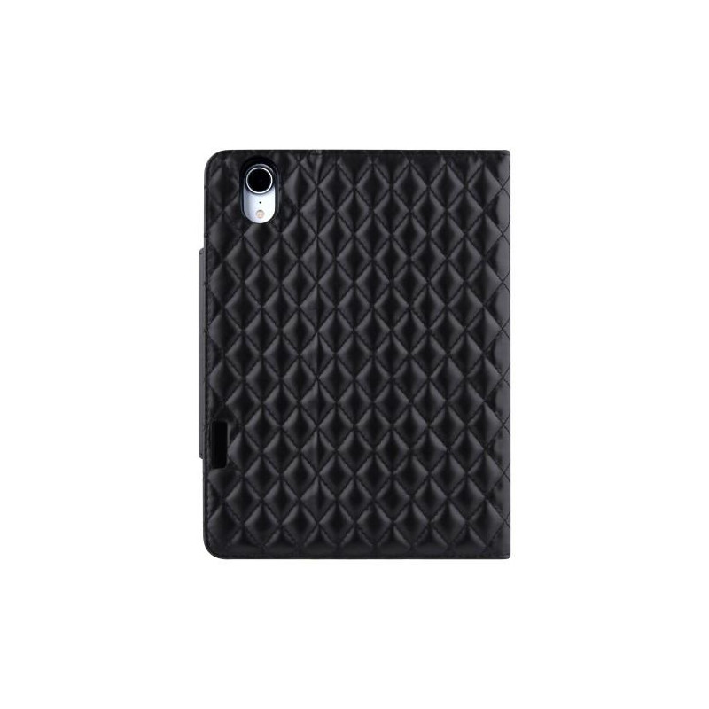 For iPad 10.9 2022 Gen 10 Embroidery Grids Tablet Cover