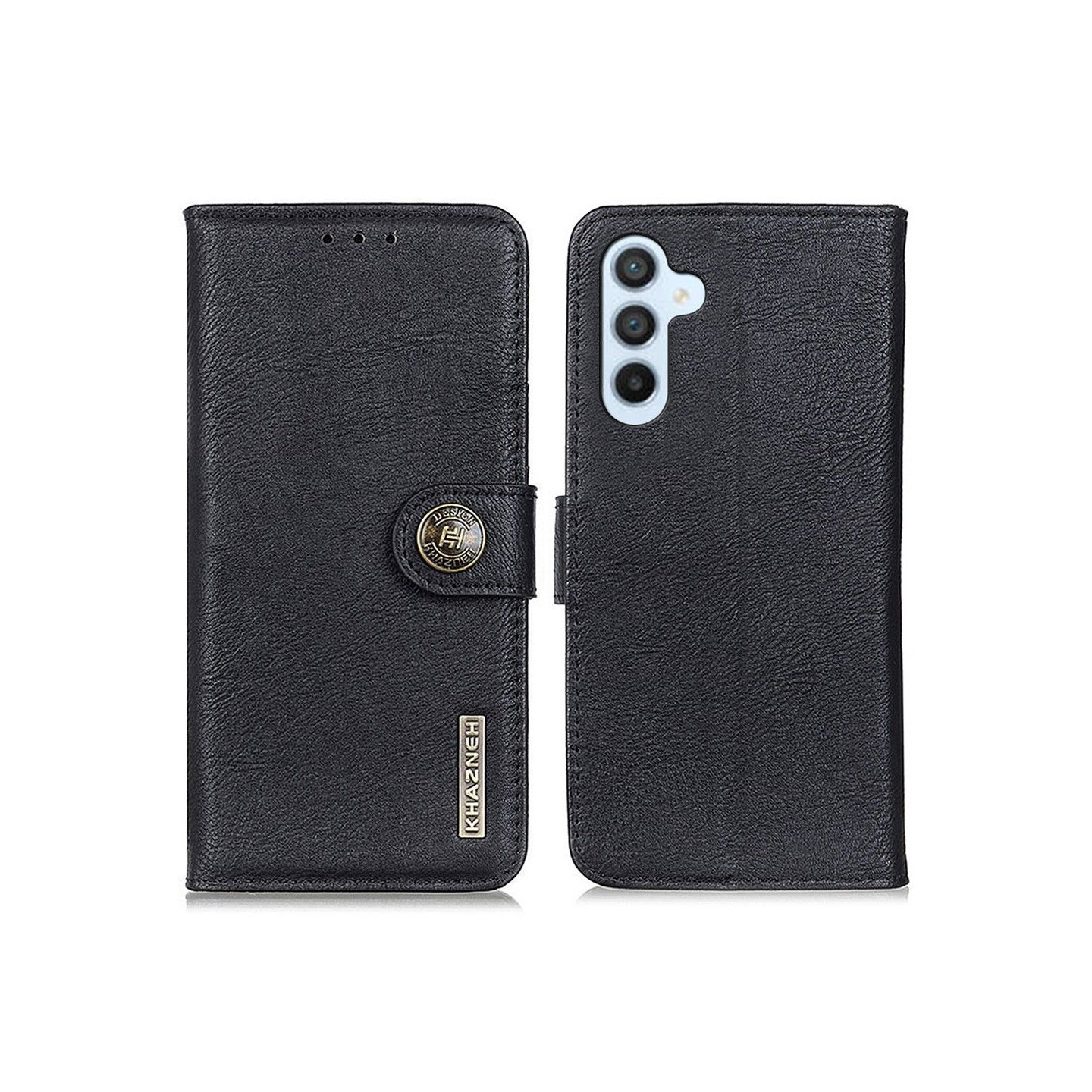 KHAZNEH Vintage Wallet Case for Samsung Galaxy S24 FE