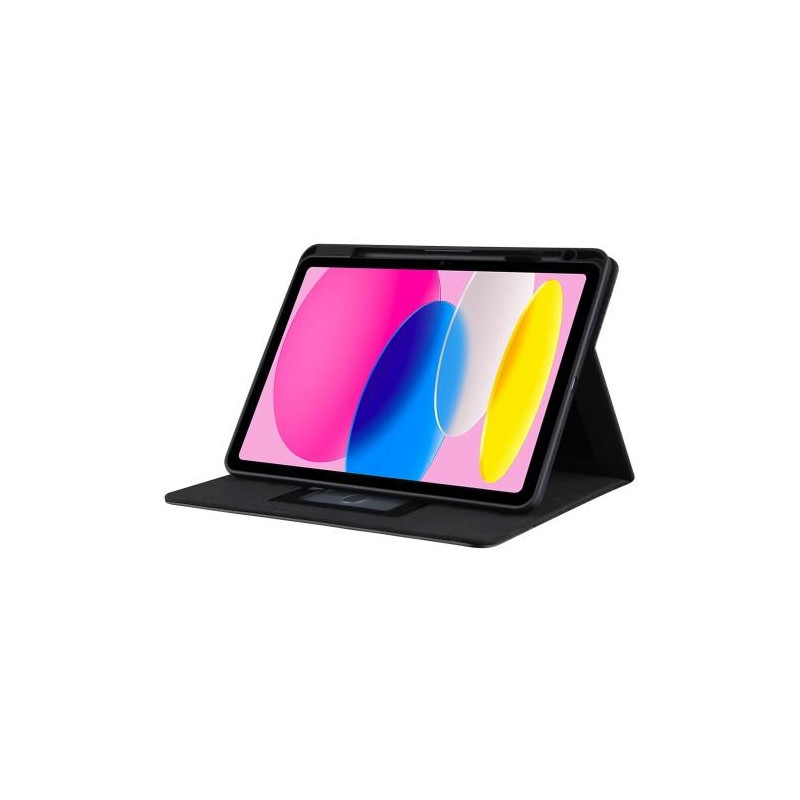 Til iPad 10.9 2022 Gen 10 Sammenleggbart Veske - Svart