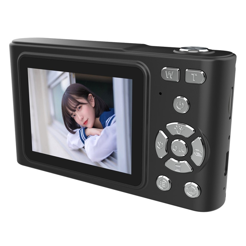 Digitalkamera 2,4 - tum IPS - skärm HD CCD - kamera med 32GB TF - kort + kortläsare