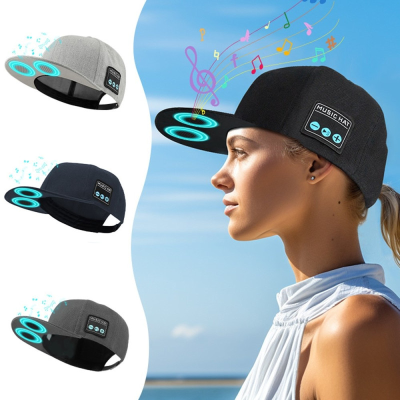 YX2 Hat Cap Wireless Bluetooth Headphone Music Speaker Smart Cap