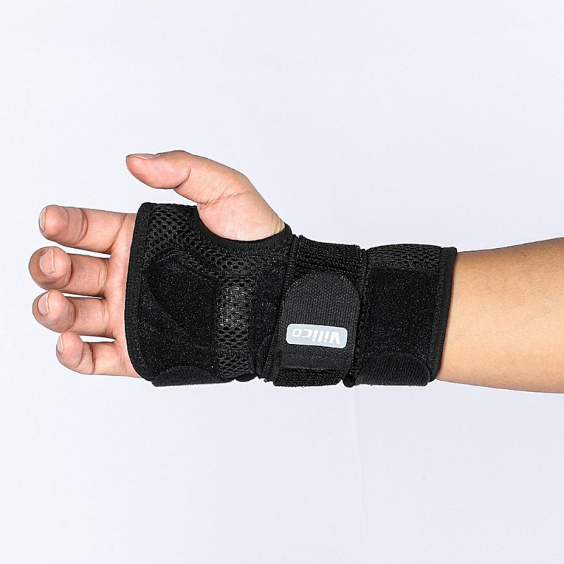 bracelet wrist support aluminum plate for carpal tunnel arthritis - Right hand