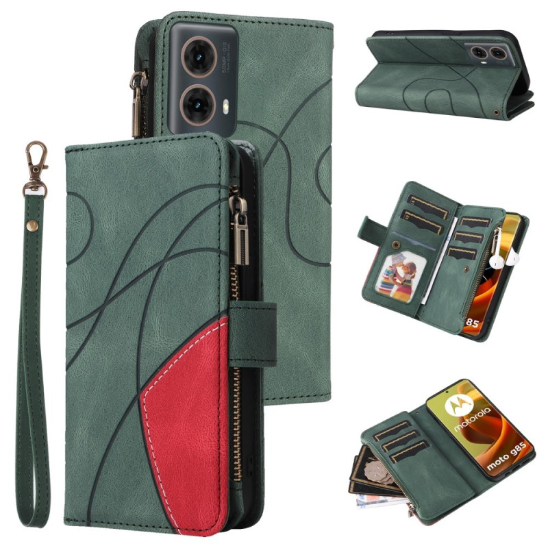 KS Plånboksfodral till Motorola Moto G85 - Grön