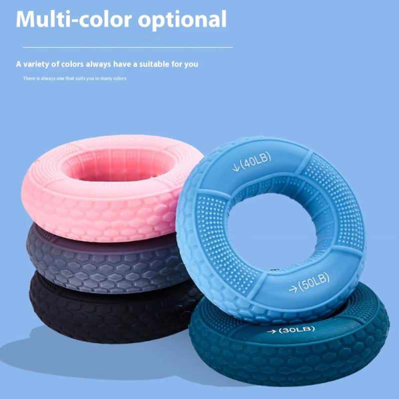 Käden otteen vahvistaja kyynärvarren sormi rannelihasten harjoittaja - 30 - 40 paunaa vaaleanpunainen