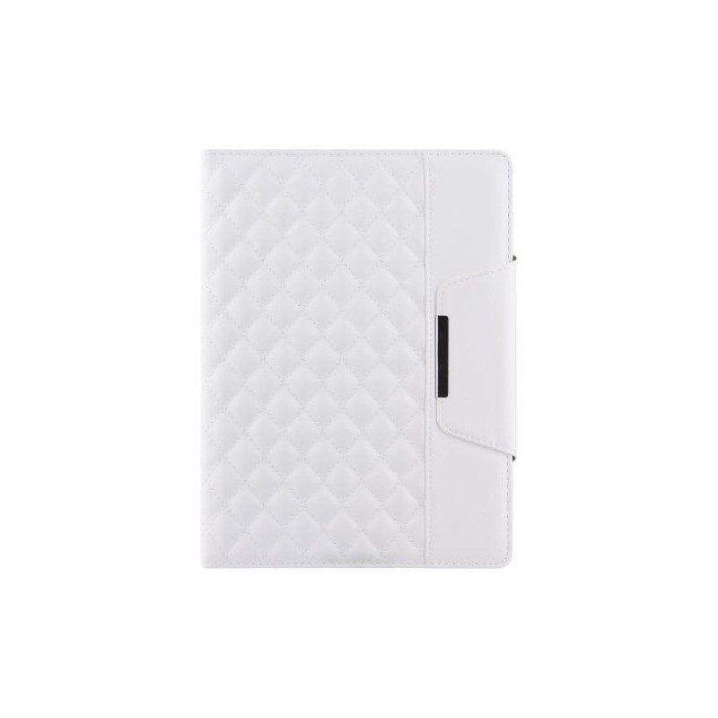 For iPad 10.9 2022 Gen 10 Embroidery Grids Tablet Cover