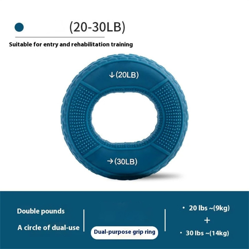 Käden otteen vahvistaja kyynärvarren sormiharjoittelija rannelihasten harjoittaja - 20 - 30 lb