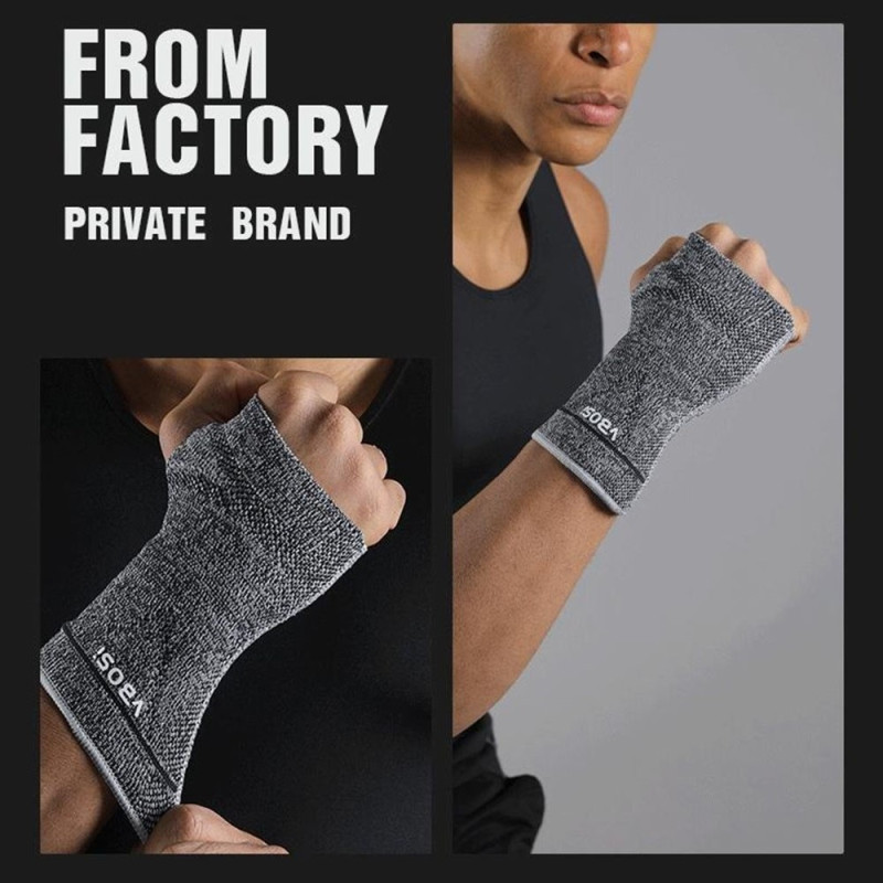 1 stk. størrelse XL Håndledsstøtte Håndledsbeskyttelse Kompression - Højre hånd