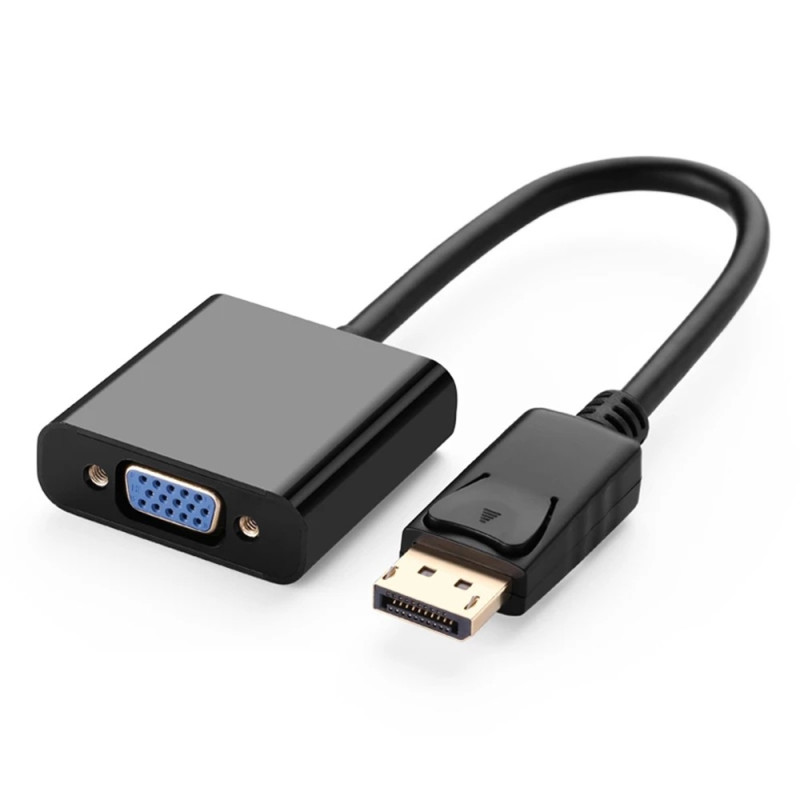 UGREEN 20415 1080P DisplayPort uros - VGA naaras - ääni- ja videosovitinmuunnin