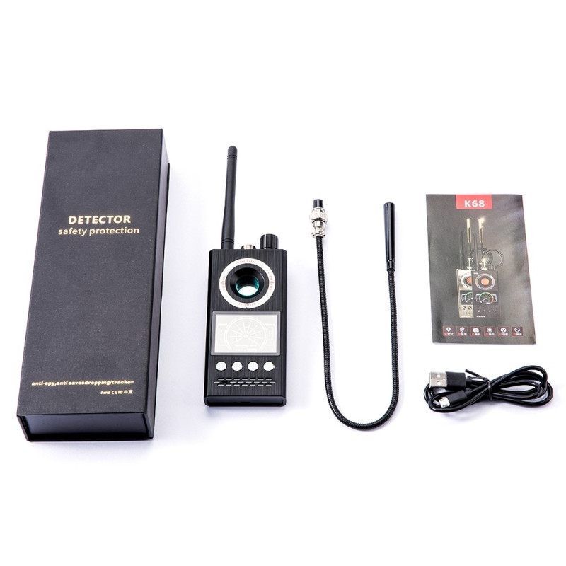 langaton signaalin ilmaisin RF Bug Finder Anti - Spy Camera Detector GPS Tracker Locator päivitetty versio