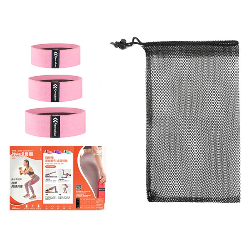 3pcs/set Yoga Fitness Resistance Bands Squat Training Loops Stretch Band XL