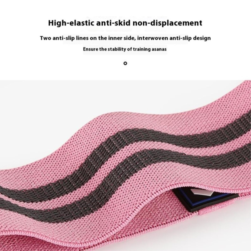 3 stk/sett Yoga Fitness Resistance Bands Latex Squat Treningsløkker Strekkbånd XL