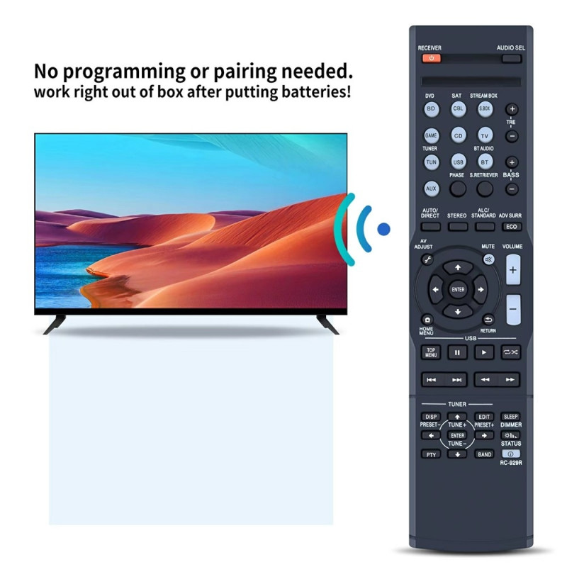 Fjernkontroll Utskiftning for RC-929R for Pioneer AV-receiver