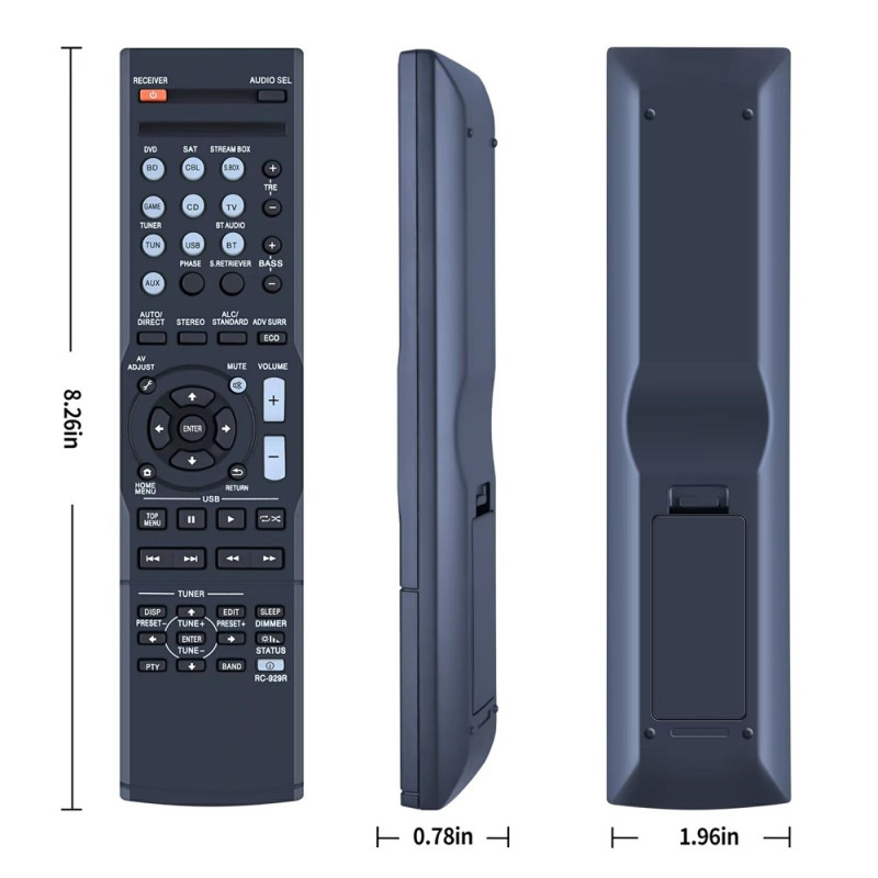 Fjernbetjening Udskiftning til RC-929R til Pioneer AV-receiver