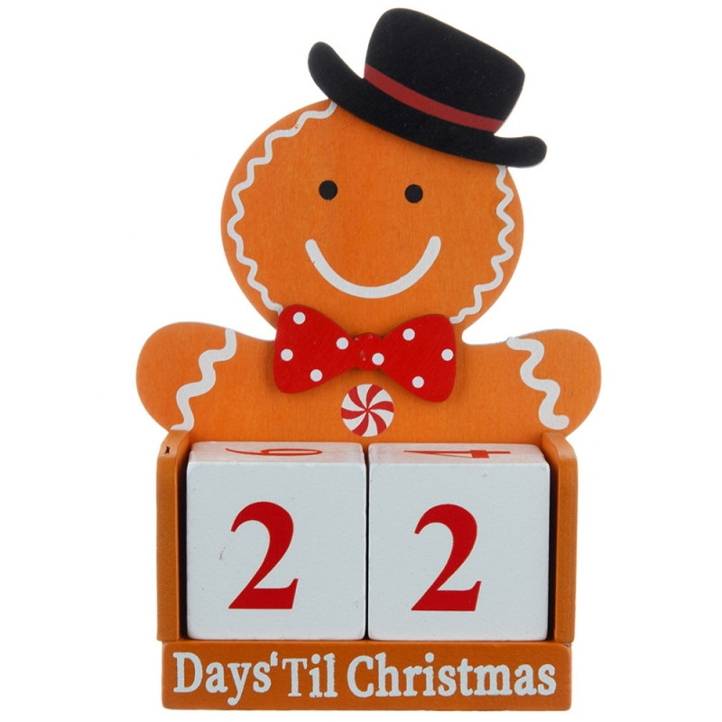 Nedtelling til julepepperkakemannen Adventskalender i tre