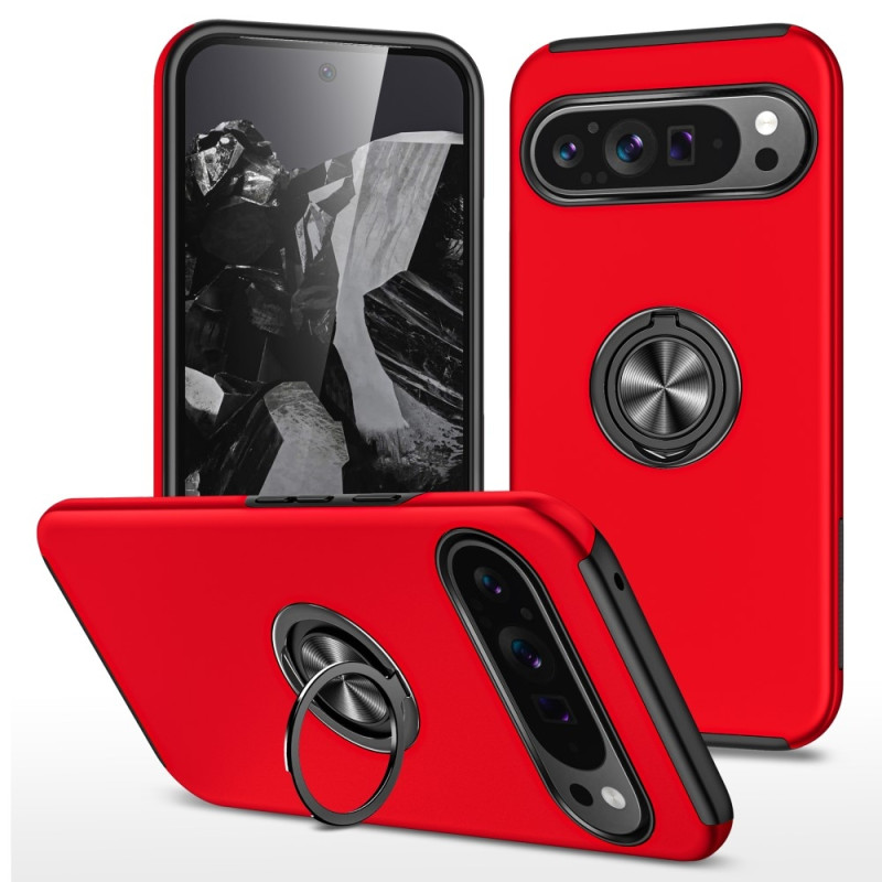 For Google Pixel 9 / Pixel 9 Pro Finger Ring Kickstand Hybrid Case