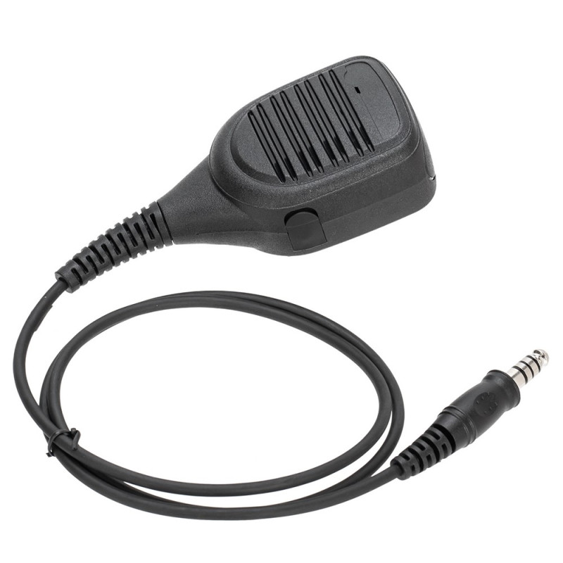 Universal Walkie Talkie 7.1mm Audio Jack Ham Radiohøyttalermikrofon