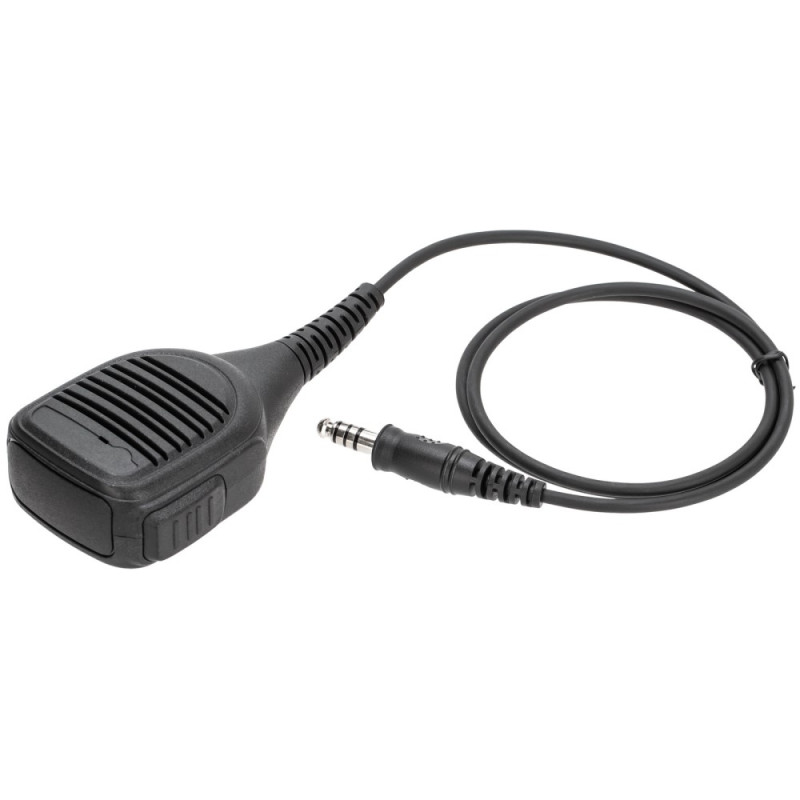 Universal Walkie Talkie 7.1mm Audio Jack Ham Radio Speaker Microphone