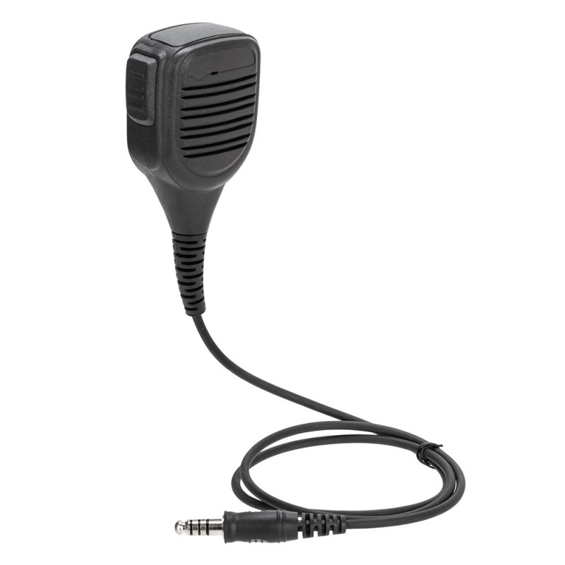 Universal Walkie Talkie 7.1mm Audio Jack Ham Radio Speaker Microphone