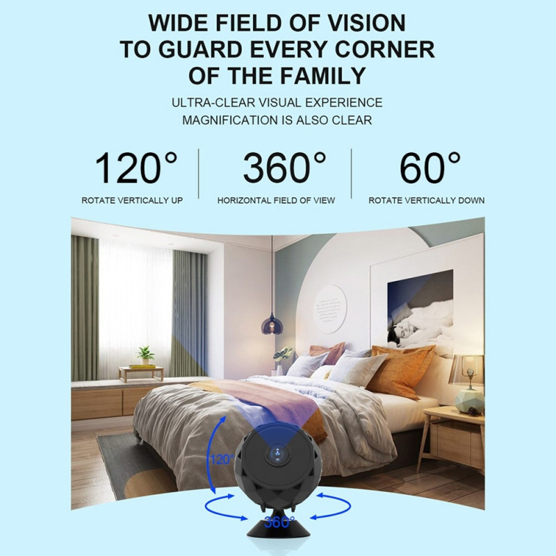Kotivalvonta WiFi - kamera Matkapuhelin Kaukovalvonta Night Vision - kamera