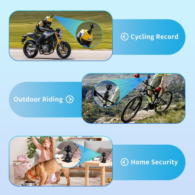 X3 30W Mini DV Trådløs Infrarød Night Vision Security Indendørs HD WiFi - kamera