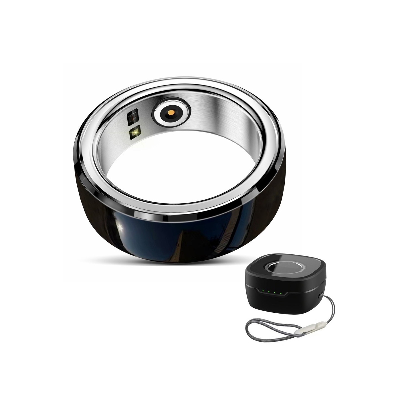 Multifunksjonell Smart Ring Health Tracker Søvnpuls Blodoksygenovervåking 20 