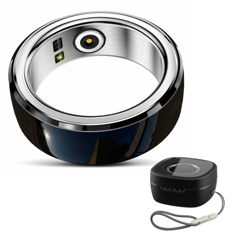 Multifunksjons Smart Ring Health Tracker Søvnpuls Blodoksygenovervåking 18 