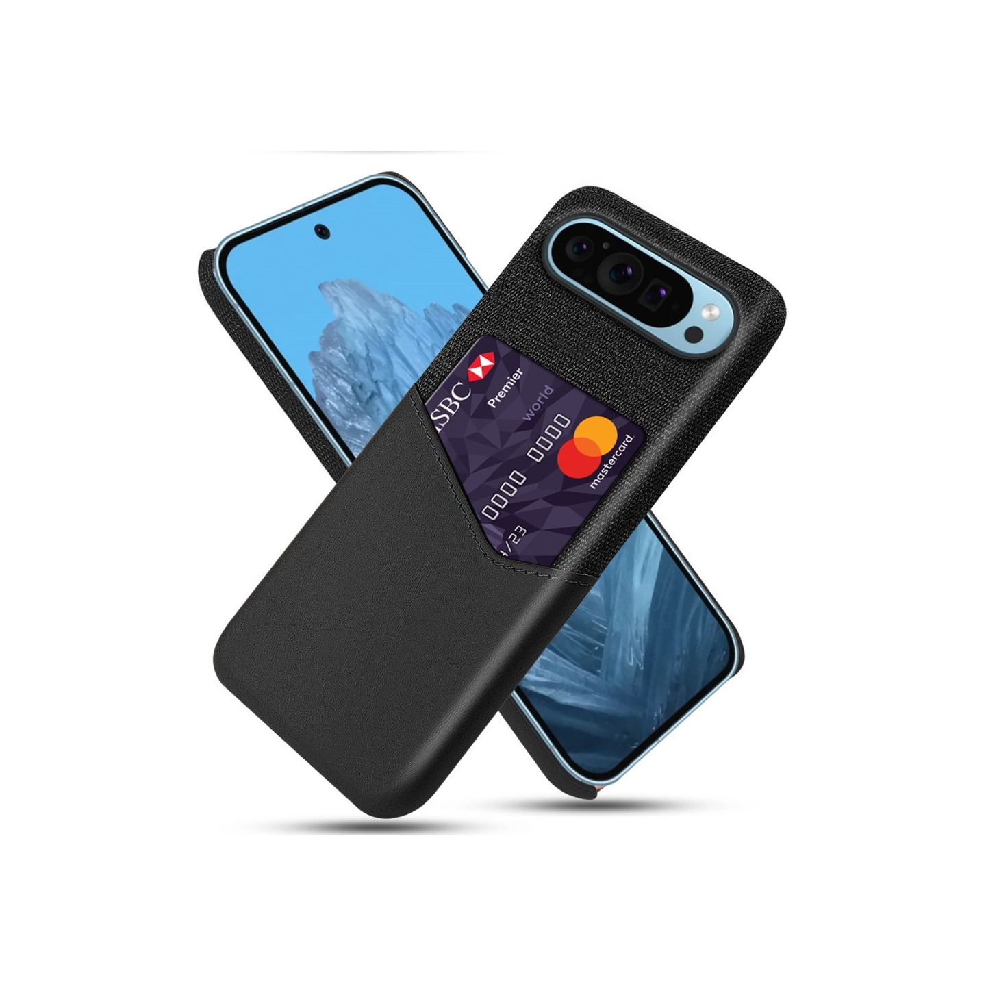 For Google Pixel 9 / 9 Pro KSQ Case with Card Slot