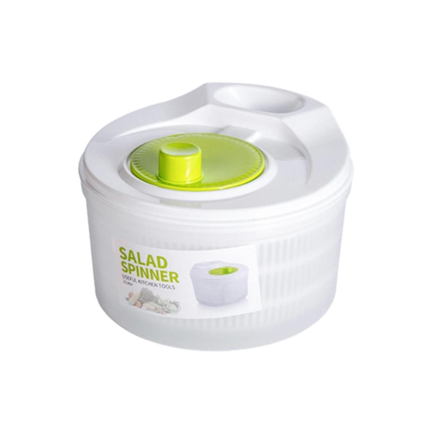 Salatspinner Salatspinner Grønnsakstørker Roterende Veggie