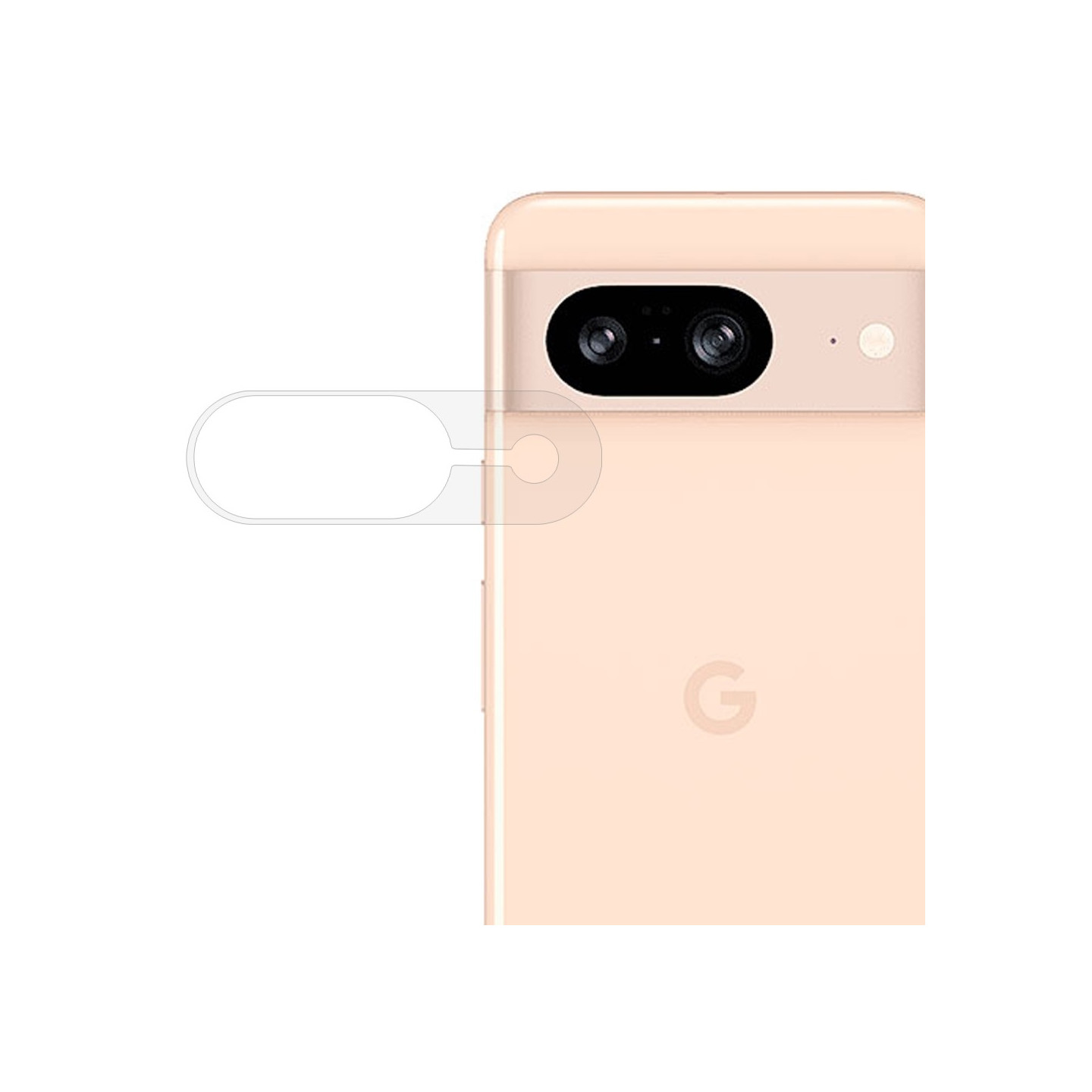 For Google Pixel 9 kameralinsedeksel Herdet glasslinsefilm