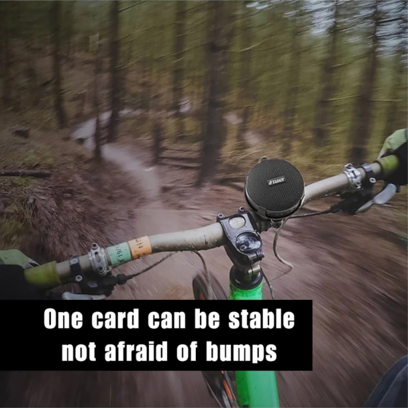 Bluetooth - kaiutin subwoofer IPX7 vedenpitävä langaton musiikkituki TF polkupyörälle