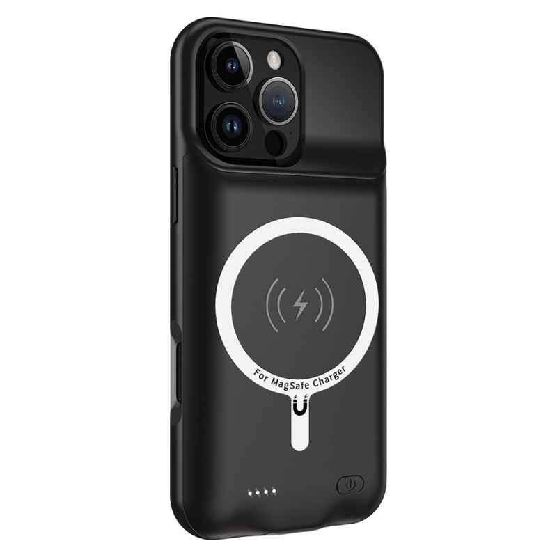 Til iPhone 16 Pro bærbart opladertaske 7000mAh PowerBank kompatibel med MagSafe