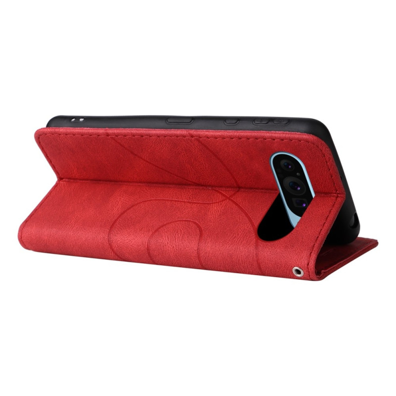 Til Google Pixel 9 / 9 Pro KT - serie - 1 dobbeltfarve etui