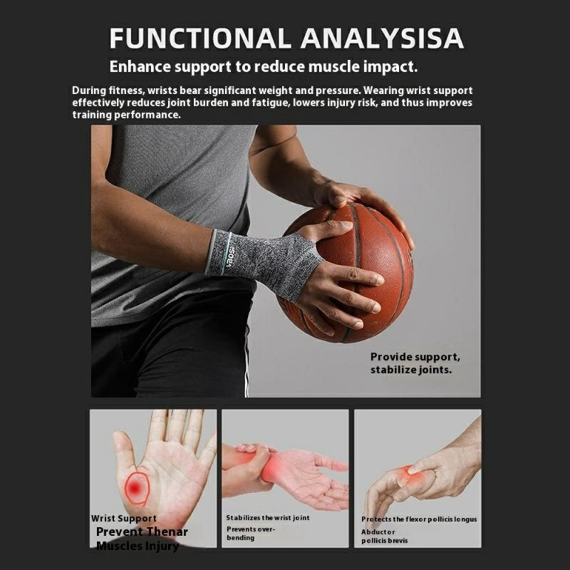 1 pc. size L Wrist support Wrist protection Compression - left hand